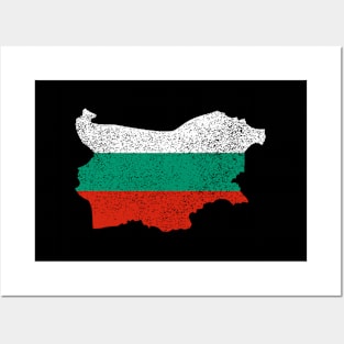 Bulgaria Country With Bulgarian Flag Posters and Art